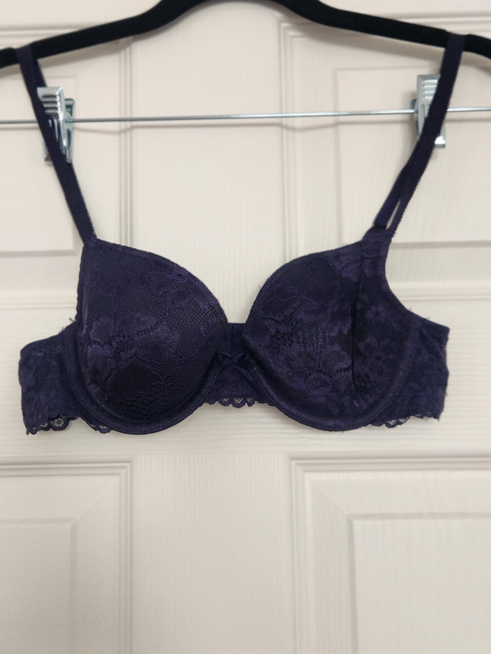 Navy Lace Underwire Bra - Women Intimates & Sleepwear
